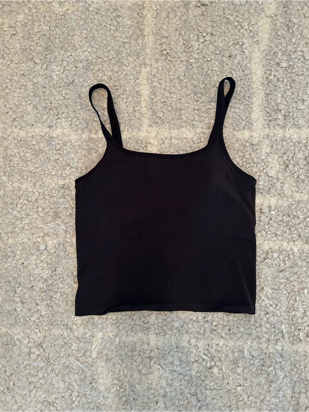 Lululemon Ebb to Street Scoop Neck Cropped Tank Top